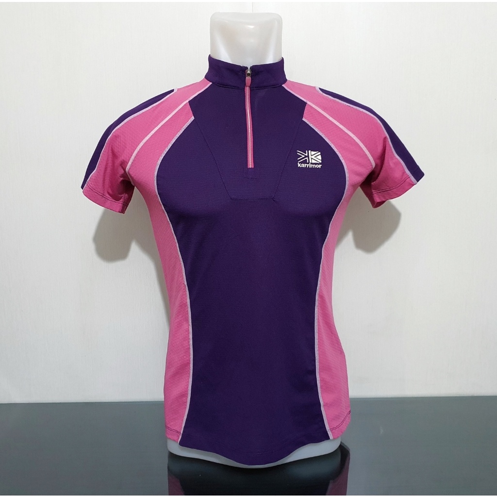 Baju Kaos Turtleneck Wanita KARRIMOR - Size M sd L - Lebar Dada 47 cm - Original 100%