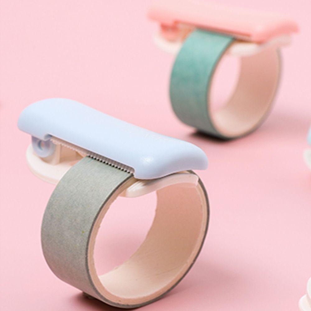 [Elegan] Masking Tape Cutter Mini 1pc DIY Kerajinan Seni Stiker Permen Warna Tape Organzier