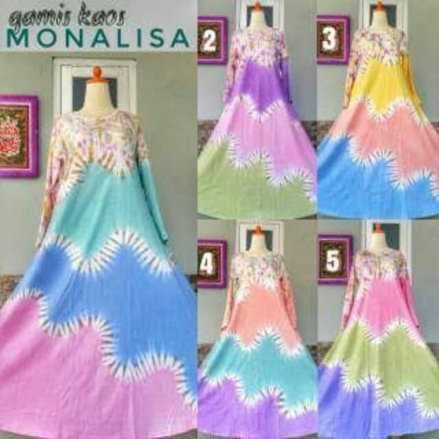 GAMIS KAOS MONALISA