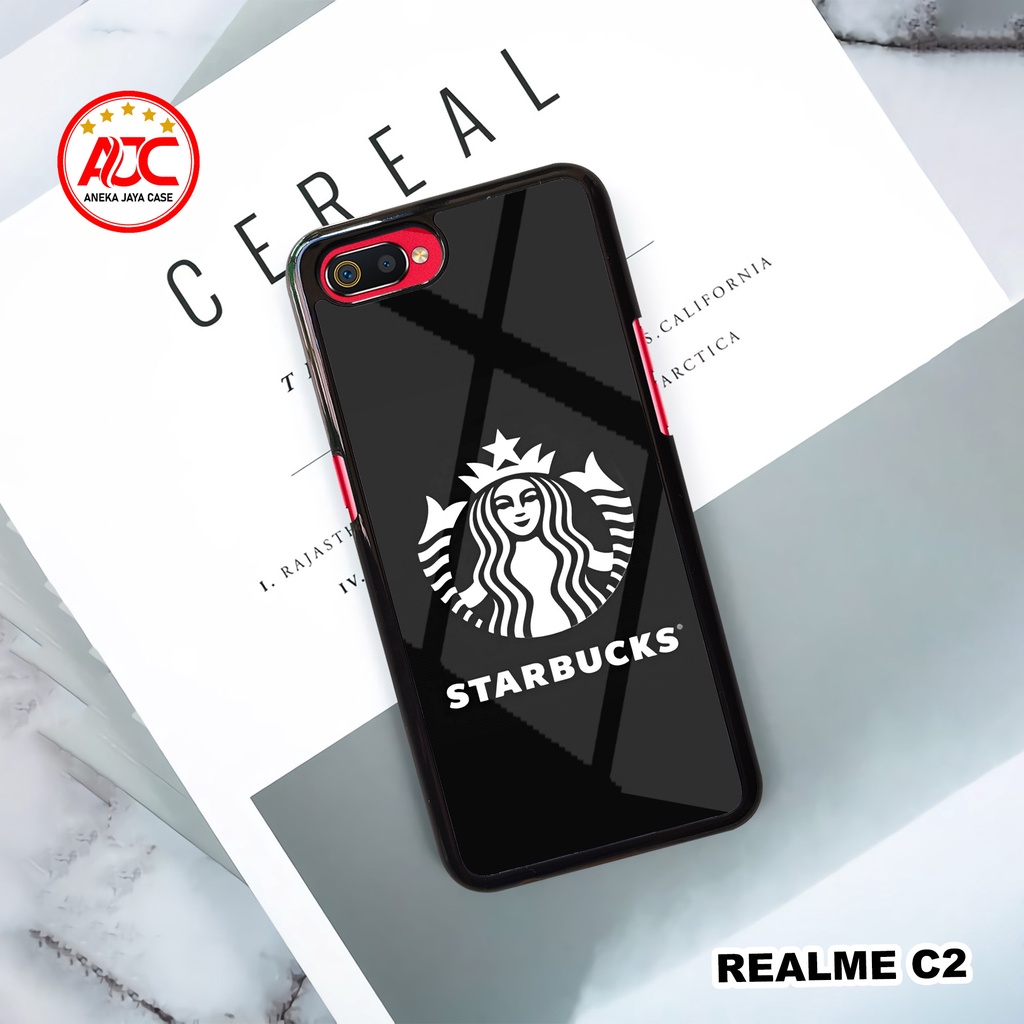 Case REALME C2 Casing REALME C2 Motif STARBUCKS Aneka case Casing aero Sofcase Case hp Casing hp Cas