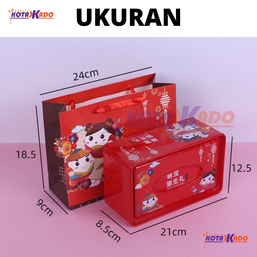 Kotak Kado Gift Box Tas Ulang Tahun Anak Souvenir Pernikahan Paper Goodie Bag Penyimpanan Paperbag-1