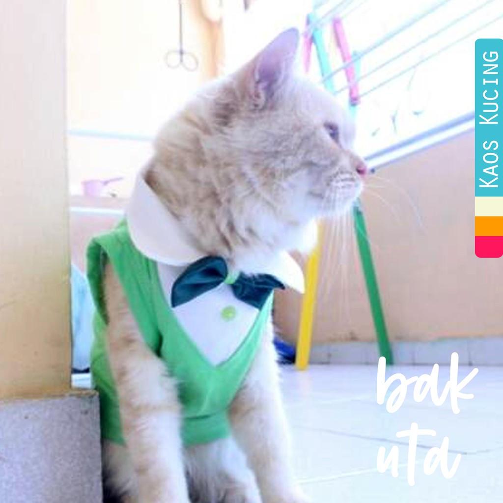 Kaos tuxedo keren untuk kucing dan anjing /Jual Baju Kucing Terlengkap &amp; Berkualitas size S M L XL