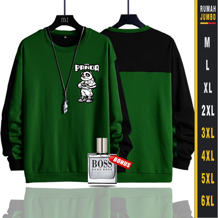 Sweater Oversize Pria Sweter pria Jaket Switer Pria Big Size COOL PANDA