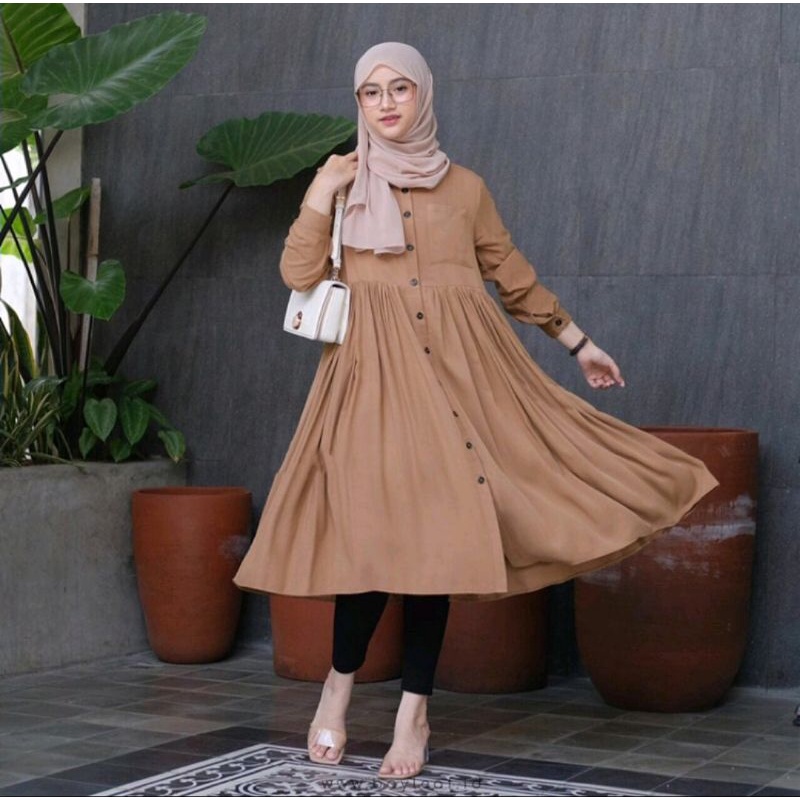 LULU TUNIK NEW COLOR / MIDI DRESS TOYOBO IMPORT