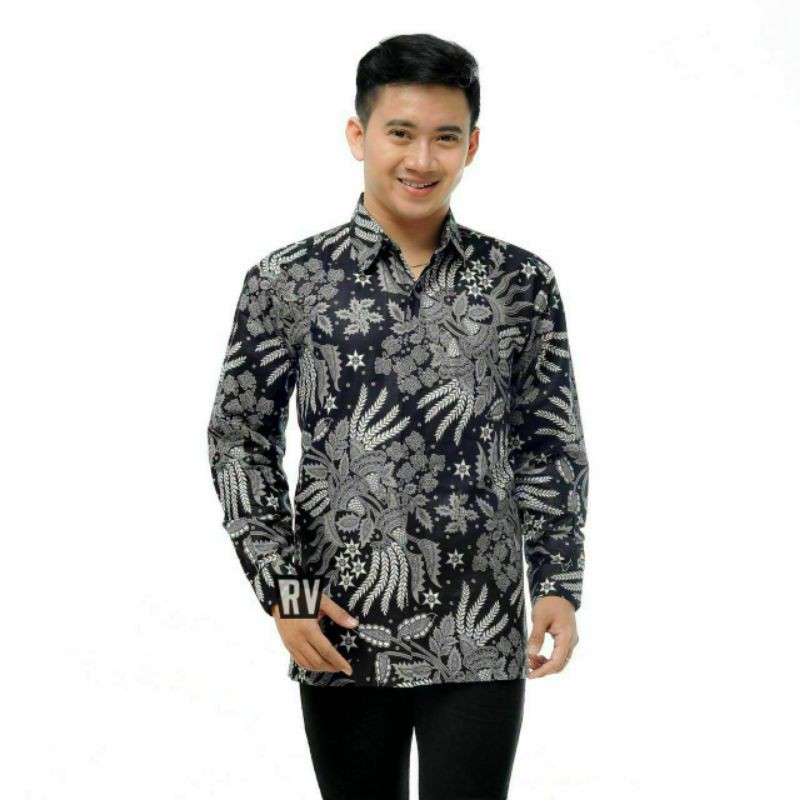 BATIK FINZA JAYA | BAJU BATIK PRIA Gus Azmi Syubbanul Muslimin Batik Katun Halus Hadroh Azzahir