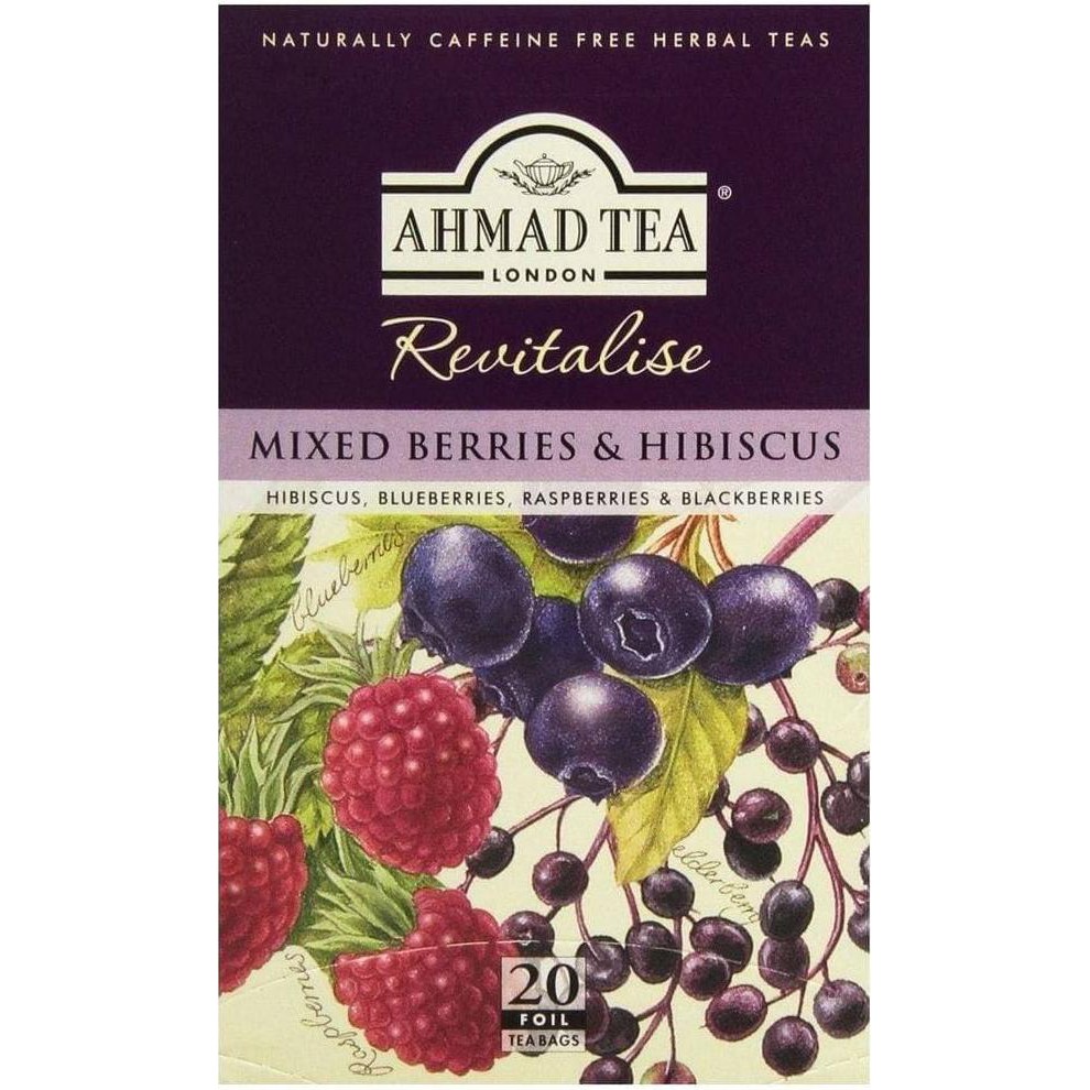 

TEA - 17 - 74 - AHMAD TEA REVITALISE MIXED BERRIES & HIBISCUS TEH BUAH BERRY BERI TOKO - TEH -