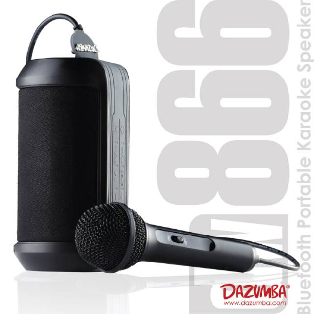 Speaker Karaoke Mini Portable 2 in 1 Dazumba DW866