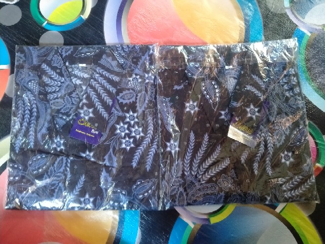 Hem Kemeja Batik Pria Lengan Pendek Slimfit Ory Batik Suffa