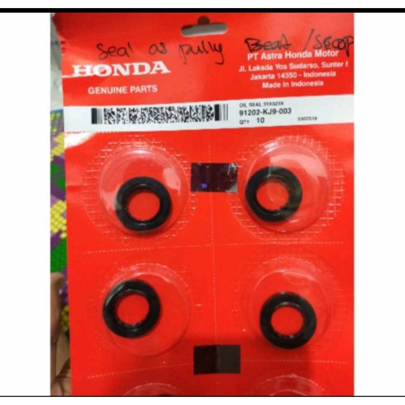 SIEL/SIEL AS PULLY BELAKANG BEAT FI SCOOPY/VARIO 110/SPACY ORI AHM 91202-KJ9-003