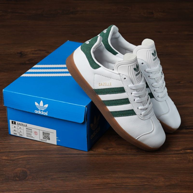 Adidas Gazelle Vintage White Green