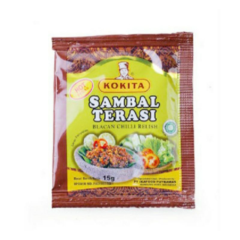 

KOKITA SAMBAL TERASI HOT 10 x 15G