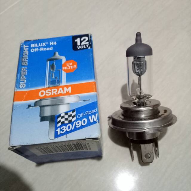 Bola Lampu H4 Osram Bilux Offroad 90/130watt