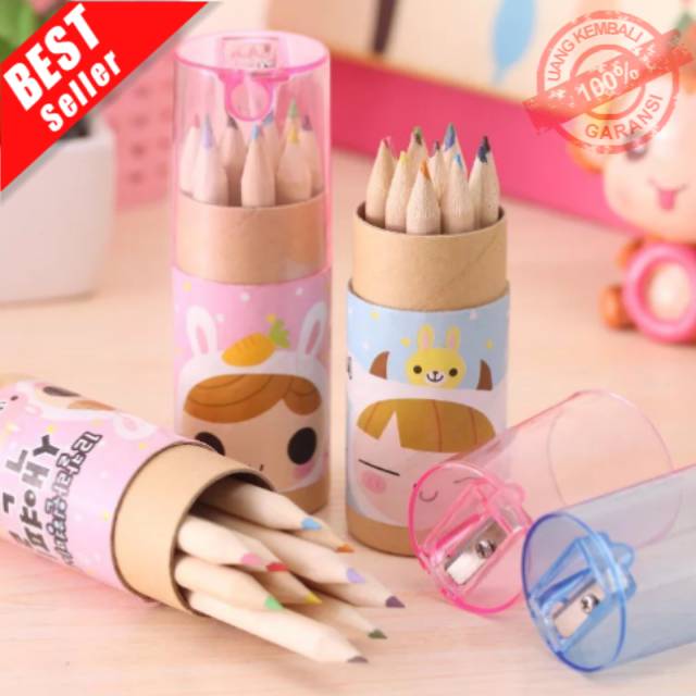

Pensil warna warni isi 12 pcs