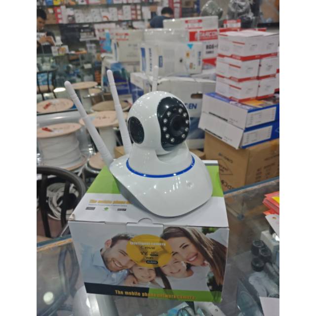 IP Cam Onvif Wifi / WirelessYoosee 3 Antena HD 720P