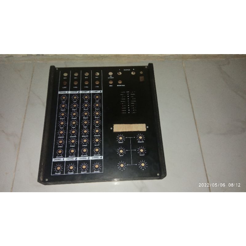 Panell mixer 4 chanel USB plus BOX