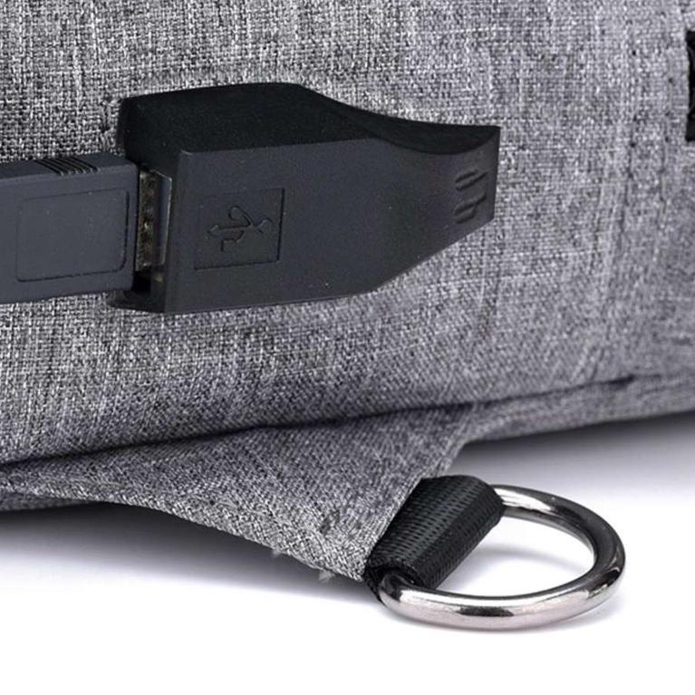 ✦ HOT SALE TAS POLO Tas Slempang Selempang Anti Air Kanvas POLO TOP USB Charger Sling Bag Canvas Pri