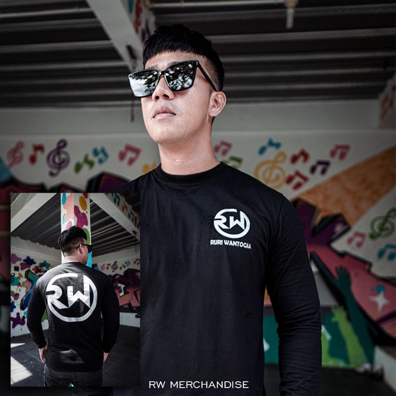 Tshirt Lengan Panjang Silver RW Official