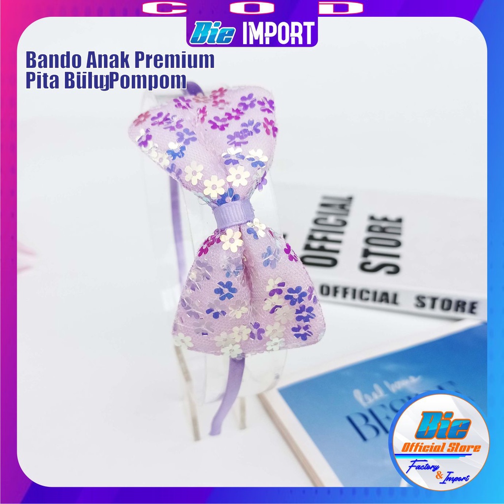 Bando Anak  Pita Bling Impor Best Seller