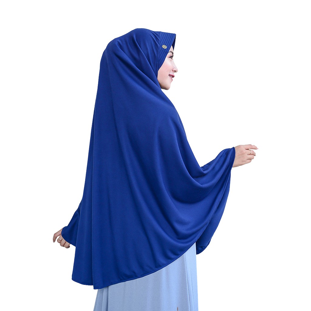 TERMURAH..Jilbab NAFISA Asha JUMBO | Khimar Instan Pet Syar'i | Hijab Instan Bergo Kaos Jumbo