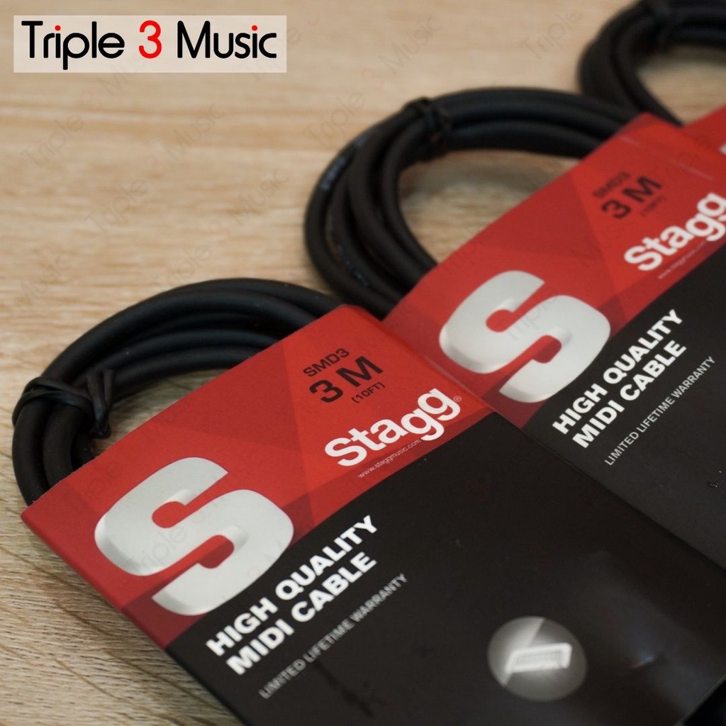 STAGG SMD3 Kabel midi To midi 3m ORIGINAL