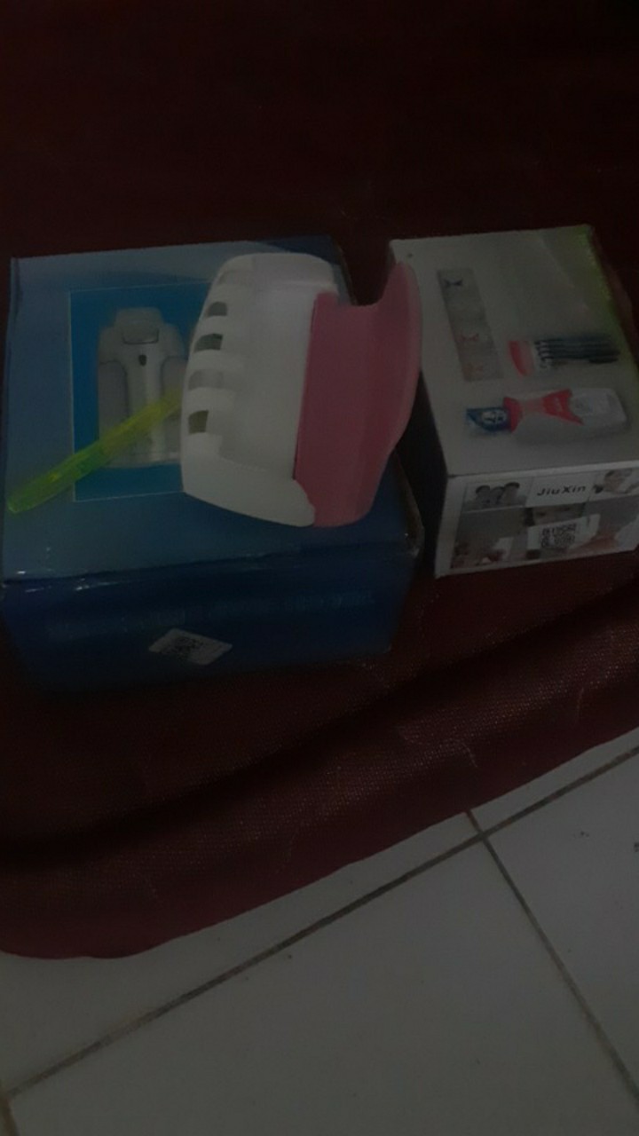 Paket Combo Tempat Sikat Gigi Dan Dispenser Pasta Gigi & Dispenser Sabun Cair Single