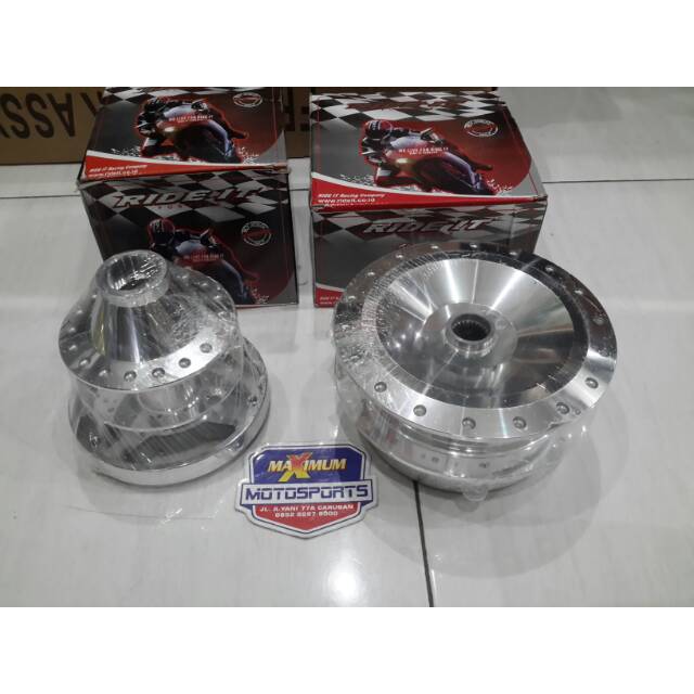 Tromol set Nmax chrome Ride it