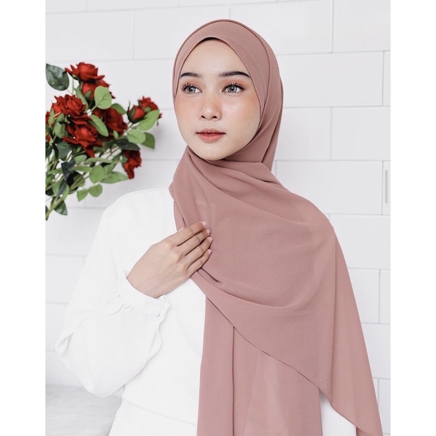 PASHMINA CERUTY BABYDOLL / PASHMINA CERUTY PREMIUM-ROSY CHEEK