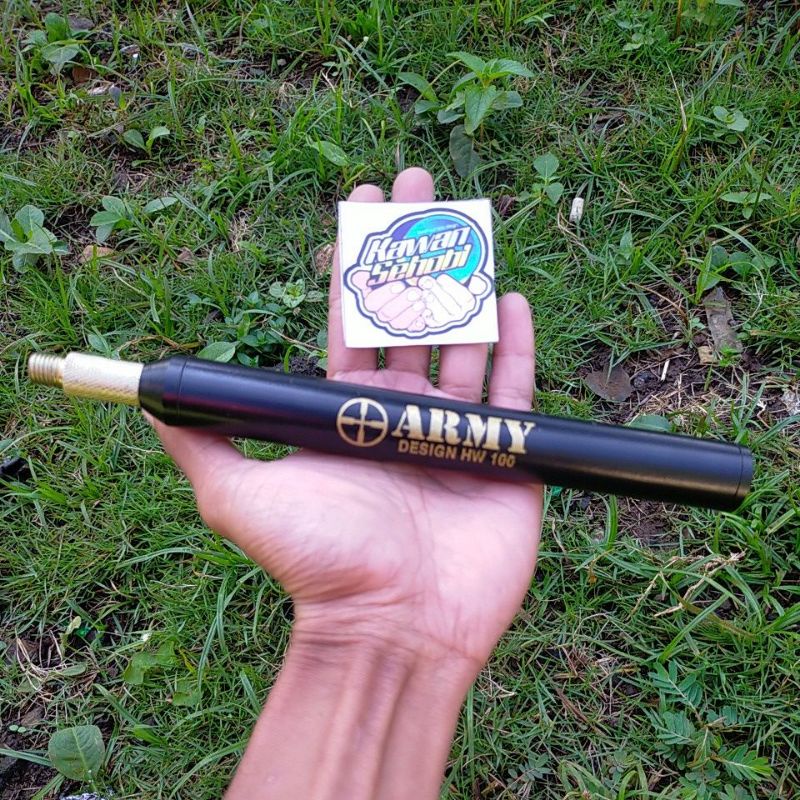 Peredam Senapan Army Gejluk plus nempel Gejluk