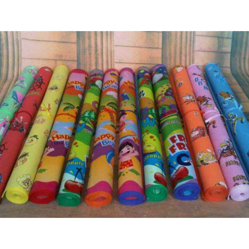 Tikar plastik/karpet plastik karakter