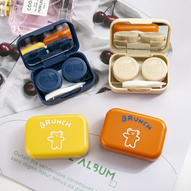 TEMPAT SOFTLENS MOTIF LUCU BRUNCH Travel Kit