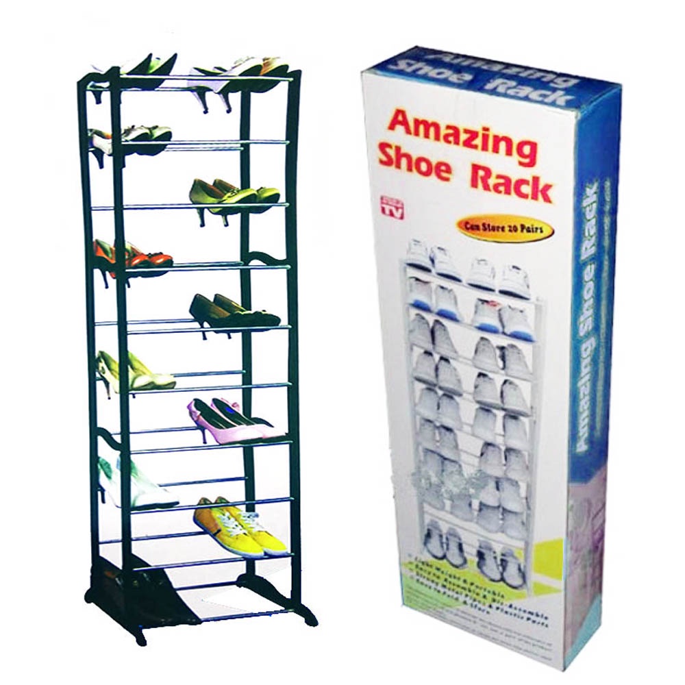 FM - Rak Sepatu Serbaguna Amazing Portable 10 Susun Shoes Rack