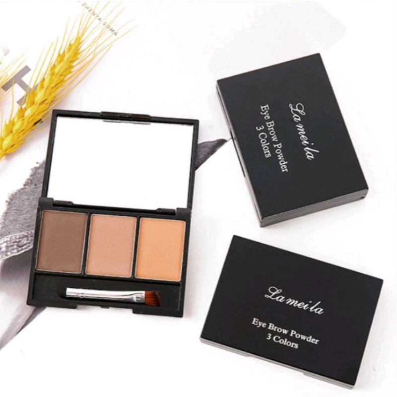 Eyebrow powder lameila waterproof 3 colour