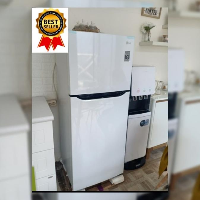 Kulkas 2 Pintu Inverter LG GN-B185SQWH | GNB185SQWH GNB 185SQWH white