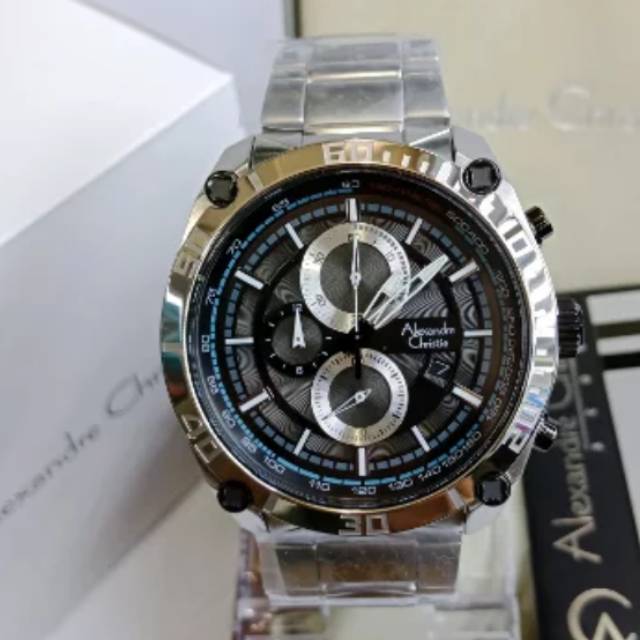 Alexandre christie 6483 black silver