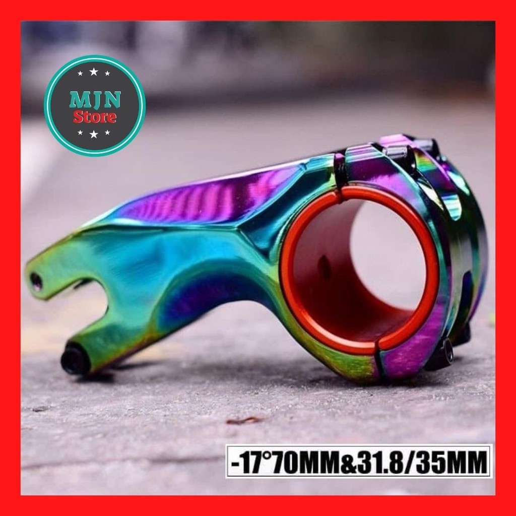 Stem Stang Sepeda Rainbow 17 Derajat Original Honsun XC AM 31.8-35 mm MM056