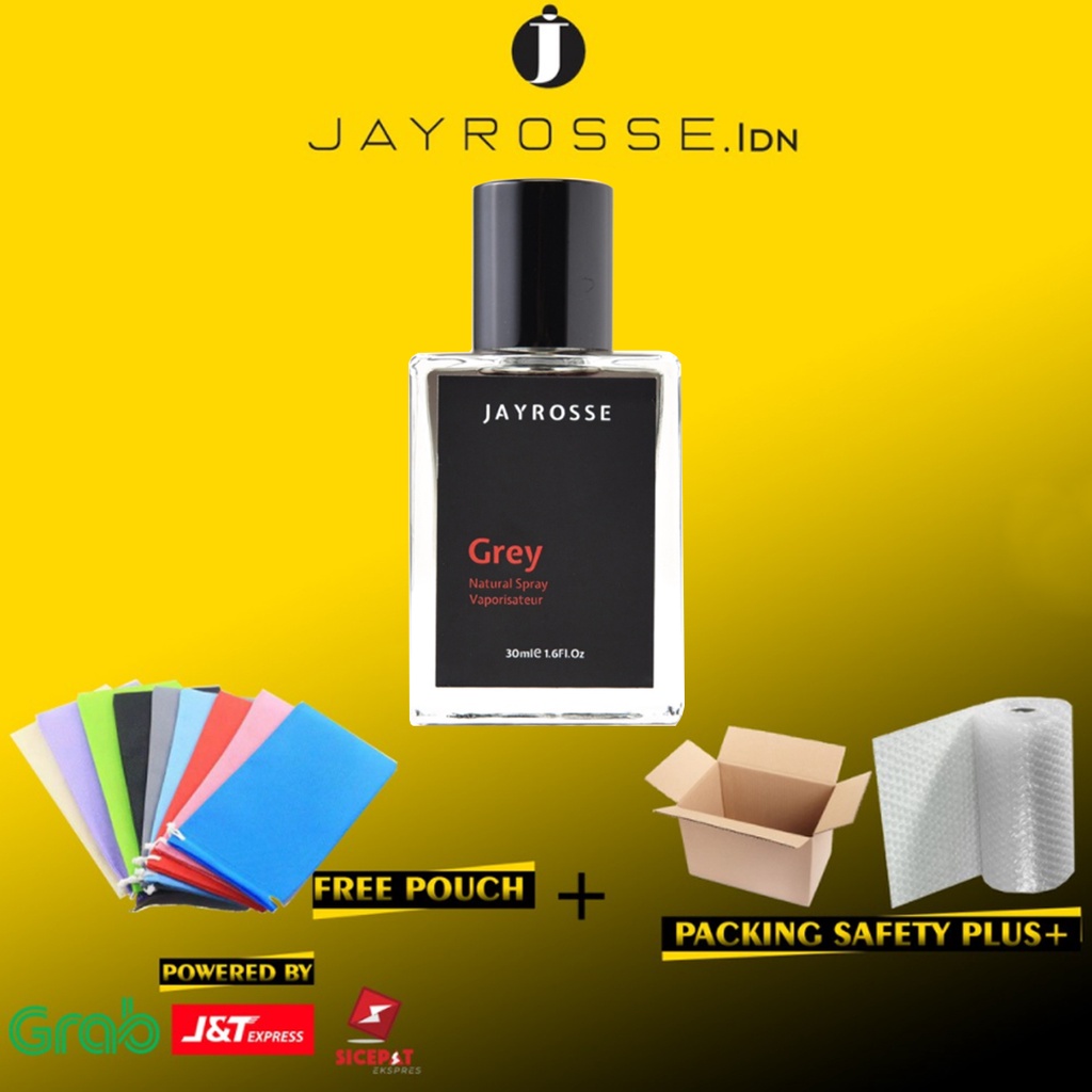 Jayrosse Parfum - Grey | Parfum Pria