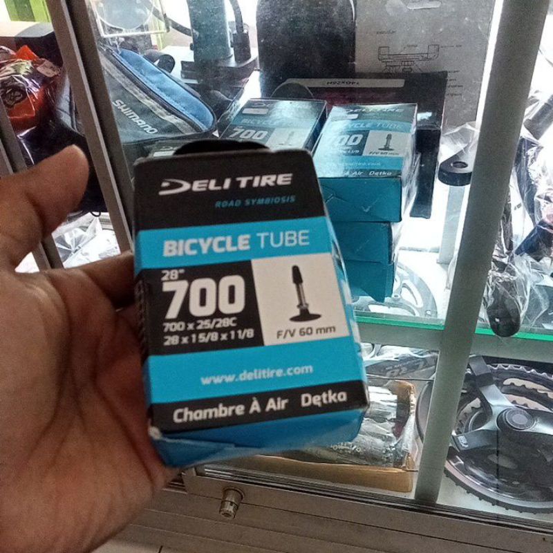 Ban dalam 700x25-28 deli tire sepeda balap &amp;fixie