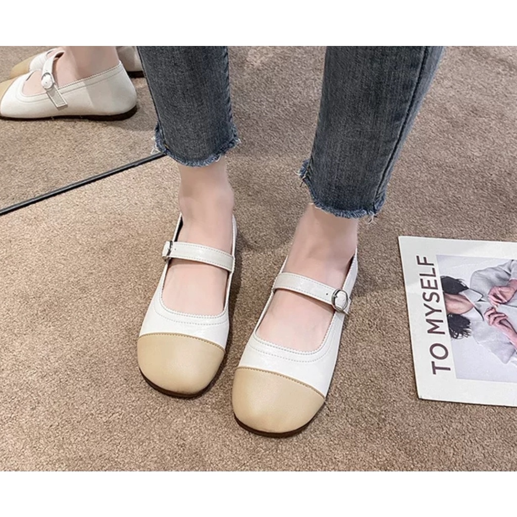 COD BAYAR DITEMPAT!!! 2233 Sepatu Ballerina Wanita Model Casual