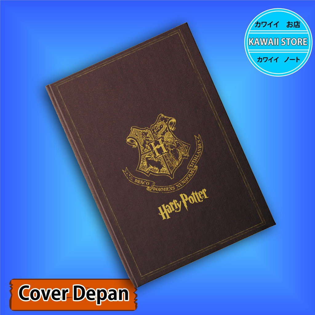 

Notebook / Pocket book Hard Cover HARRY POTTER HOGWARTS LOGO uk A5 & A6 / Notes Book