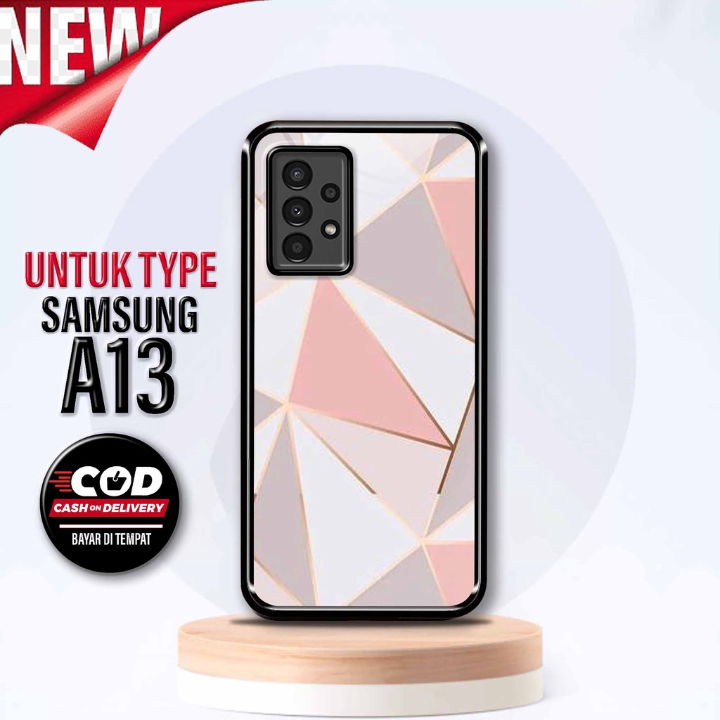 Sukses Case SAMSUNG A13 - Hardcase 2D Glossy Samsung A13 - Silikon Hp Samsung { Berlian Cucuk 2 } - 