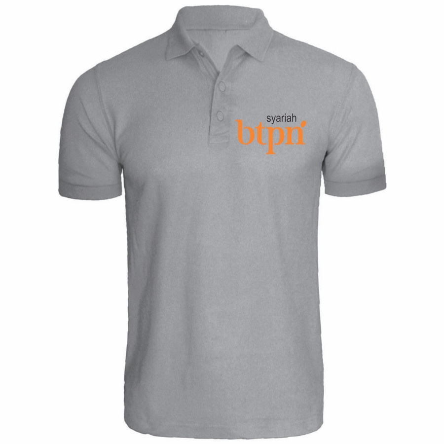 polo shirt bank btpn syariah / baju kerah syariah btpn