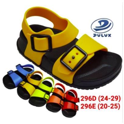 DX-296E Sendal Gunung Anak Cewek Cowok / Sandal Anak Flip Flop Merek Dulux Ukuran 20-25