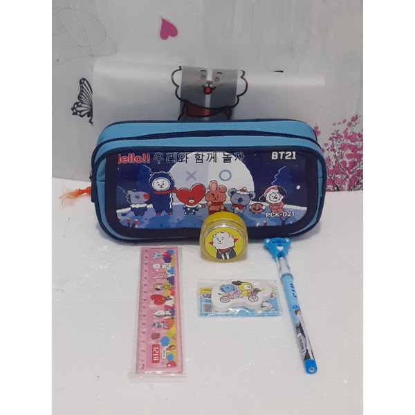 

Paket Alat tulis BTS/BT21 Lucu dan termurah