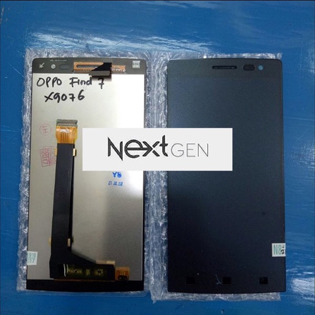 LAYAR LCD TOUCHSCREEN OPPO FIND 7 / X9076 / X9077 ORIGINAL FULLSET NEW