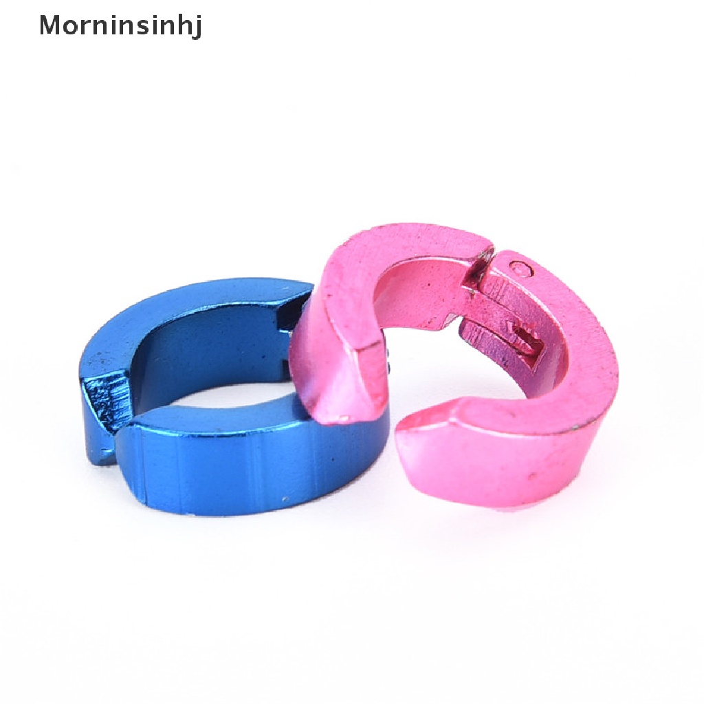 Mornin Man Klip Telinga Baja Titanium Tanpa Tindik EarsBuckle Wanita Anting Perhiasan id