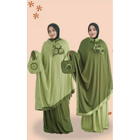 MUKENA TRAVELING PONCO KATUN PREMIUM J G