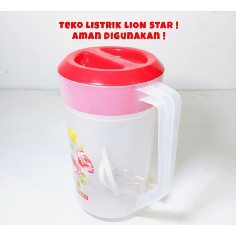 Teko Listrik 2,1 Liter LION STAR
