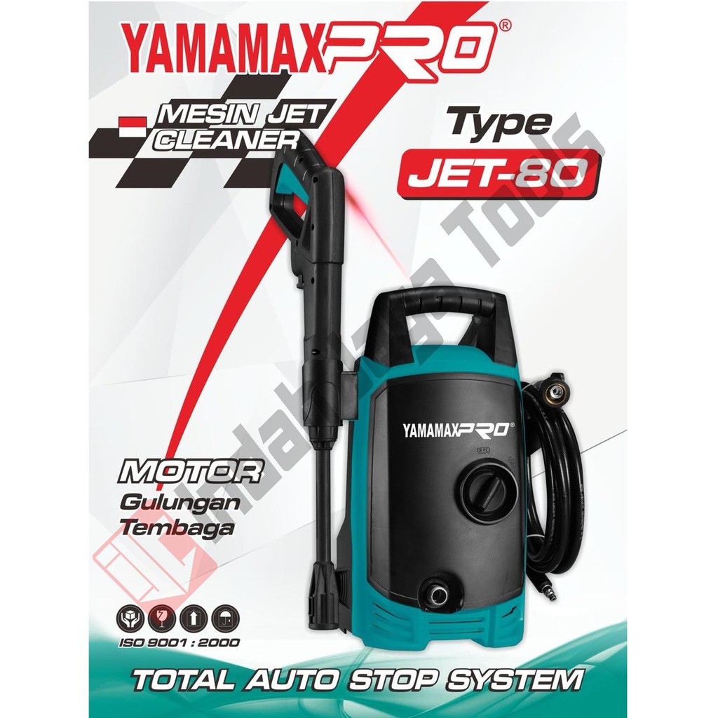 YAMAMAX JET-80 Jet Cleaner - Mesin Cuci Semprot Mobil Motor