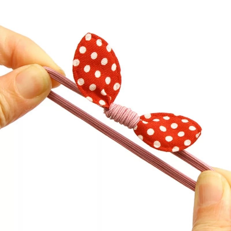 Ikat Rambut Mini Mouse Polkadot Imut dan lucu