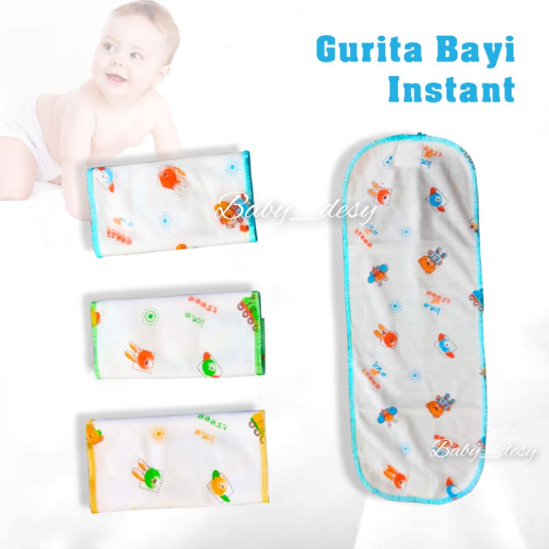 GURITA BAYI PEREKAT / GURITA INSTANT BAYI / ADEM LEMBUT HALUS BERMOTIF